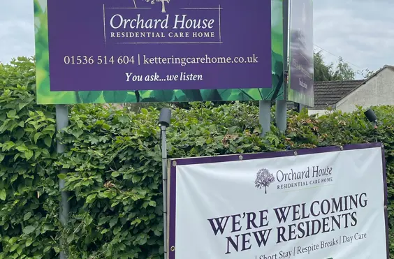 Orchard House Residential Care Home - outside view of care home